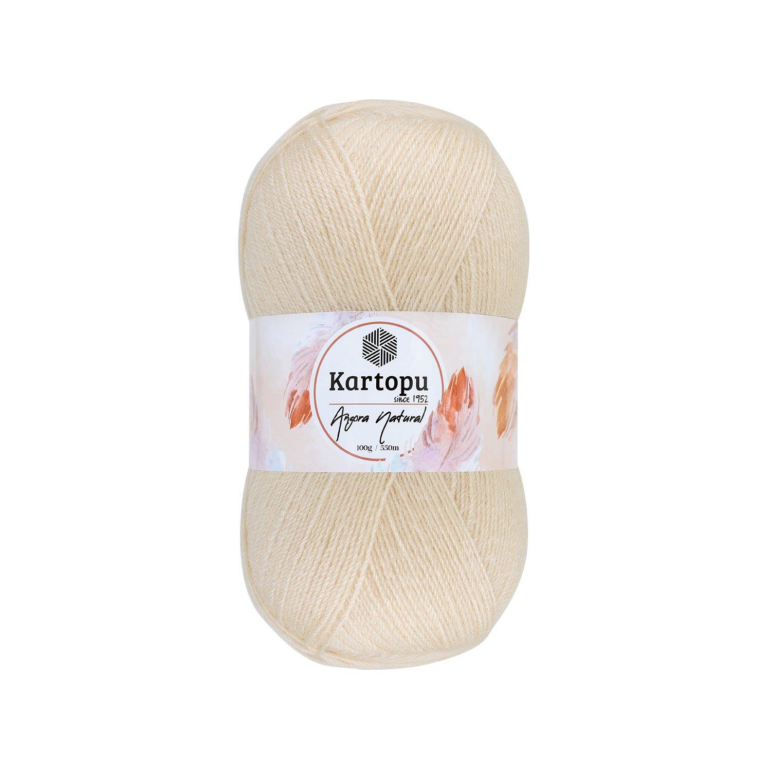 KARTOPU ANGORA NATURAL